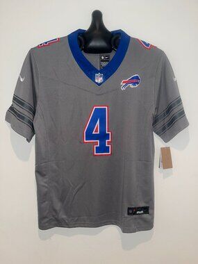James Cook III Buffalo Bills 2026 Nickel City Jersey All Patches Men's Sizes